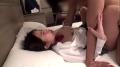 หนังโป๊ญี่ปุ่นสาวนมโตนอนหงายให้แฟนหนุ่มจับถ่างขาเอาควยเสียบหี ซอบเบา ๆ